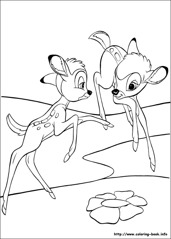 Bambi 2 coloring picture